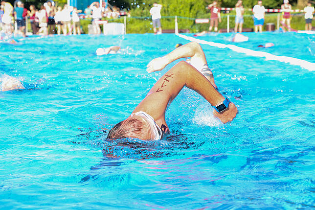 Bild 4: Bilder vom Triathlon in Lauchringen