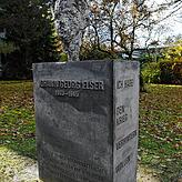 Ende einer Flucht: Der Gedenkstein für Georg Elser an der Grenze zwischen Konstanz und Kreuzlingen.