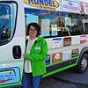 Petra Seeger aus Aarlen hat den Personenbeförderungsschein gemacht, um den Bürgerbus fahren zu können.