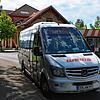 Als mögliche Ergänzung des öffentlichen Nahverkehrs gedacht: Der Markdorfer Stadtbus, der derzeit im Probebetrieb fährt.
