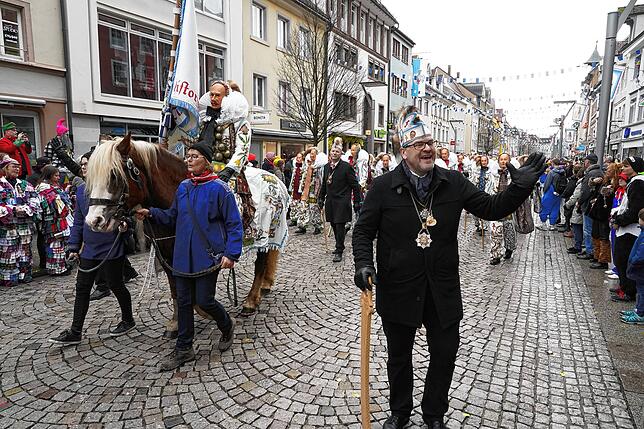 Bild 14: Bilder vom Historischen Umzug am Fasnetmontag in Villingen &ndash; Teil 2
