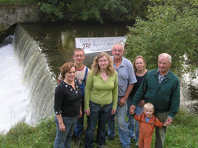Bei der Diskussion über ein Flusskraftwerk am Achdorfer Wutachwehr im Jahr 2007 (Bild) hatten viele Talbewohner die Sorge, dass der ...