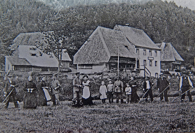 Der Schwarze Bube vor 100 Jahren. Fotografiert 1917 gegen Ende des Ersten Weltkriegs.