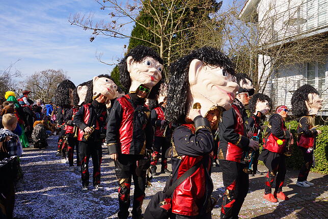 Bild 36: 43. Küssaberger Narrentreffen: Märchenhafte Fasnacht in Rheinheim