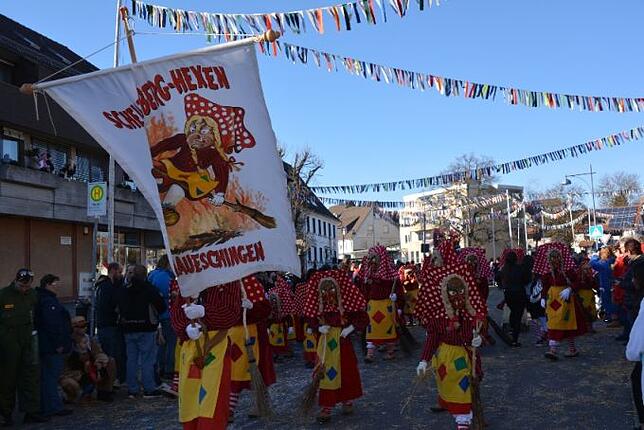 Bild 15: Bilder vom Narrentreffen der Urviecher-Zunft Bad Dürrheim: Großer Festumzug (4)