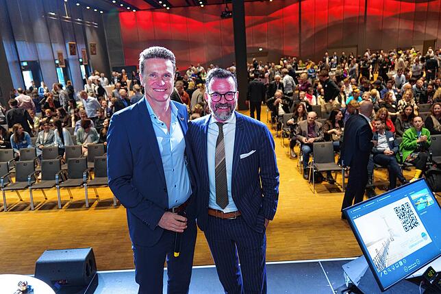 Bild 2: Sie waren beim Unternehmerfrühstück zu Gast: Zum Frühjahrsbeginn treffen sich die Führungskräfte