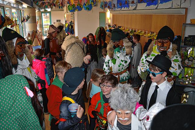 Bild 27: Bilder vom schmotzigen Dunschtig in Hepbach und Leimbach
