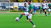 Nervenstark: Sechs Minuten vor Schluss verwandelte Jonas Krumm einen Foulelfmeter für den FC Zell zum 2:1-Sieg bei den SF Schliengen.
