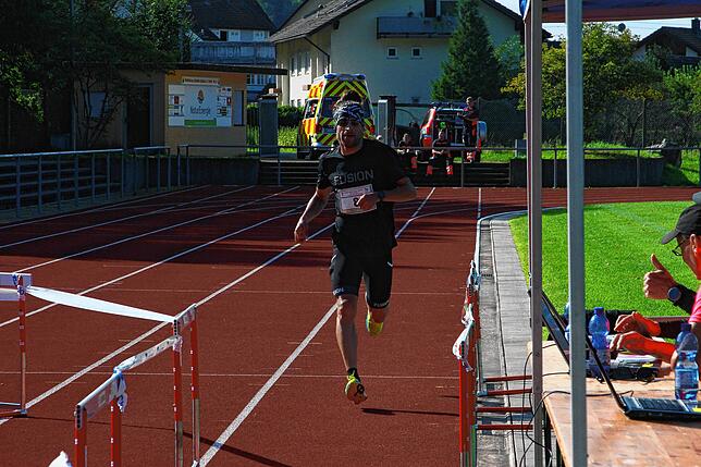 Sieg: Der Laufenburger Omar Tareq ist der Gewinner des Wehratallaufs.