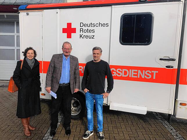 Caren-Denise Sigg, Peter Hofmeister und Patrick Frey (von links) erläuterten im Pressegespräch die Auswirkungen des neuen ...