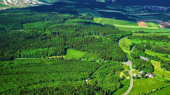 Das Gewann Langwieden auf dem Gebiet des Engener Ortsteils Zimmerholz nördlich der Autobahn 81. Dort könnten neue Windräder entstehen. ...