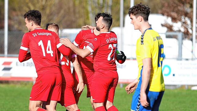 4:1 gewann der SV Geisingen das Heimspiel gegen die Eintracht Neukirch-Gütenbach.