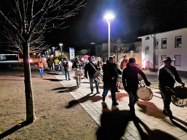 Tschättermusik am Ersten Faißen in Murg (10. Februar).