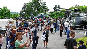 Rund 30.000 Besucher kamen am Samstag zum Tag der Bundeswehr in die Alb-Kaserne nach Stetten a.k.M..