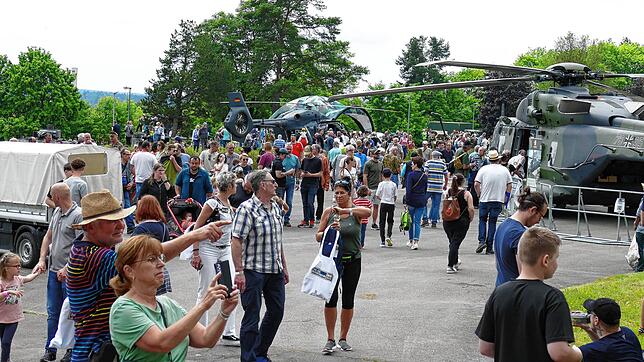 Rund 30.000 Besucher kamen am Samstag zum Tag der Bundeswehr in die Alb-Kaserne nach Stetten a.k.M..