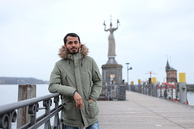 &bdquo;Ich liebe Konstanz und die Leute hier.&ldquo; Hanan Imran aus Pakistan