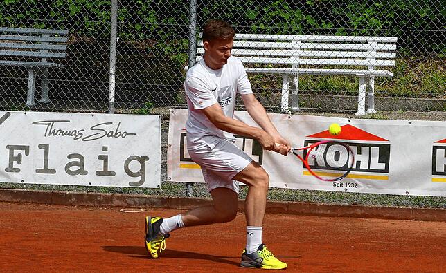 Aus der Region: Oliver Mrose wohnt in Döttingen in Grenznähe. Der Schweizer spielt schon seit elf Jahren erfolgreich beim TC RW Tiengen.