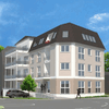 An der Ecke Olgastraße/Eugenstraße entsteht ein Wohn- und Geschäftshaus. Bauherr ist IBG Ostermann.