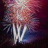 Spektakuläre Bilder malt das Feuerwerk in den Triberger Weihnachtshimmel.