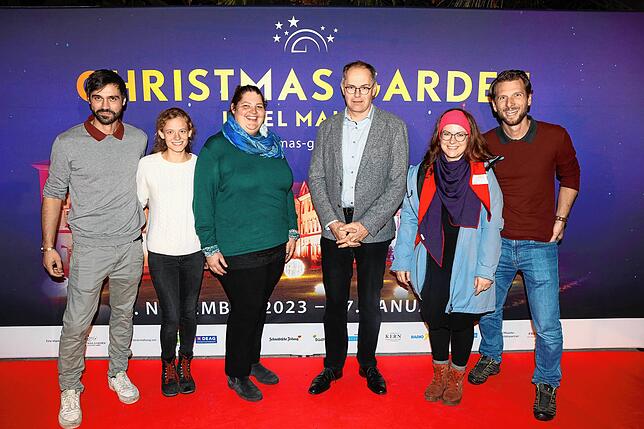 Bild 25: Insel Mainau: Bilder vom Start des Christmas Garden 2023 - Teil 2