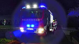 In Reichenau-Oberzell, im Bereich der Abtswiese, löschte die Feuerwehr Reichenau einen Schilfbrand von zwei Seiten.