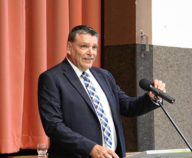 Amtsinhaber Andreas Schmid strebt eine vierte Amtszeit an.