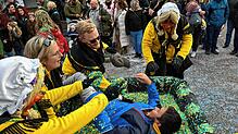 Bild : Nach 10 Jahren wieder VHN-Narrentreffen in Schwörstadt