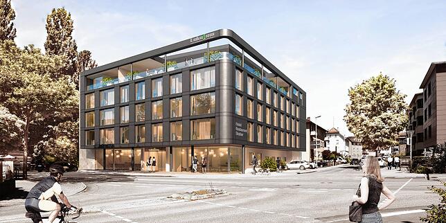 So soll das neue &bdquo;Lukullum&ldquo; aussehen, das bereits im Bau ist.