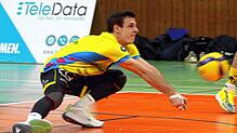 Der TSV Mimmenhausen (Joshua Rauber bei der Annahme) hat sich beim 3:1 in Grafing bewährt: Bild.
