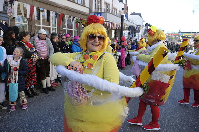 Bild 48: Bilder vom großen Fasnet Samschdig-Umzug der Poppele-Zunft (1)