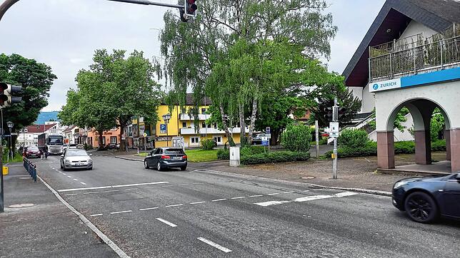 Die Ortsmitte von Rielasingen wird durch die Landesstraße dominiert, das soll sich mit einer Neugestaltung der öffentlichen Flächen ...
