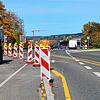 Autofahrer auf der B 27 in Richtung Schweiz werden kurz nach der Lärmschutzwand im Hintergrund auf die B 31 umgeleitet. Rund 200 Meter ...