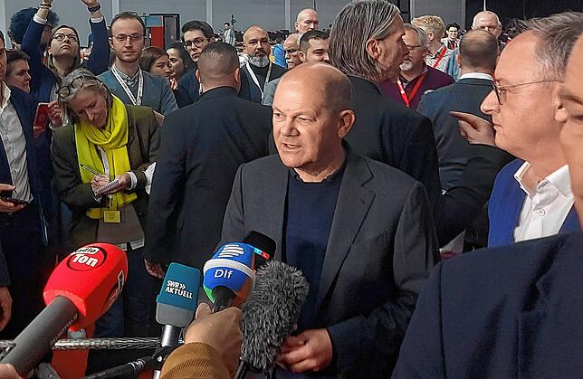 Bild 2: Live-Ticker zum Besuch von Kanzler Olaf Scholz