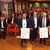 Viele Menschen aus der weiteren Region bewegte der Abschied von drei Fasnachtsurgesteinen aus der VSAN (von links): Peter Schmidt, der ...