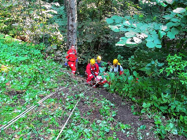 Bild 7: Die spektakulärsten Einsätze und Übungen der Höhenretter der Feuerwehr Waldshut-Tiengen