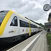 Ein Zug im Bahnhof Tiengen (Archivbild): zu Zugausfällen aufgrund hohen Krankenstands kam es am 14. Dezember auf der Hochrheinstrecke.