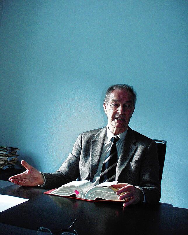 Franz-Joseph Dresen war der erste Oberbürgermeister der 1975 neu entstandenen Doppelstadt Waldshut-Tiengen. Bild: Heinz J. Huber