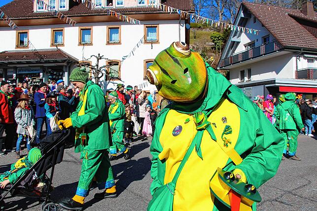 Bild 23: Umzug und Bühnenprogramm begeistern die Narren in Bonndorf