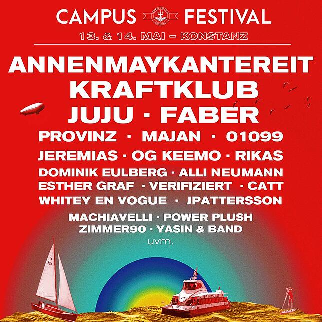 Bild 2: Annenmaykantereit beim Campus-Festival in Konstanz