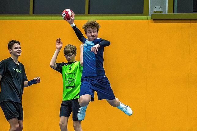 Bild 4: Handball-Nachwuchstraining der DJK Bad Säckingen und des HC Lauchringen &ndash; wir haben Bilder!