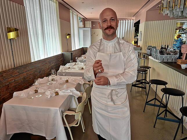 Markus Stöckle in seinem Restaurant – aktuell sucht er in Zürich nach neuen Räumlichkeiten.