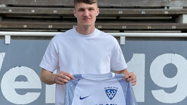 Neu: Der Franzose Leon Hofmans vom elsässischen AC Hausgauen wechselt zur kommenden Saison zum SV Weil.