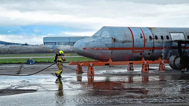Bild 11: Notfallübung am Bodensee Airport – Die besten Bilder