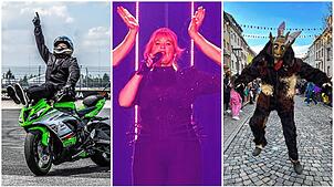 Mit der Motorradshow von Chris Rid, dem Schlagerstar Maite Kelly und der Partynacht der Meckergilde gibt es diese Woche ein buntes ...