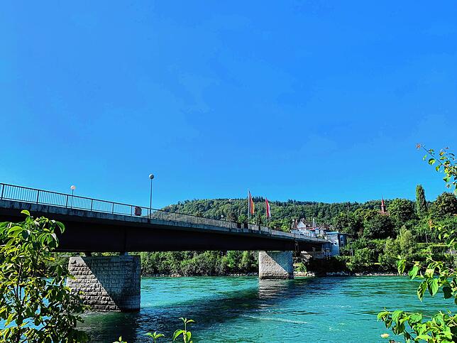 Die Zollbrücke in Rheinheim/Bad Zurzach verbindet zwei Länder.