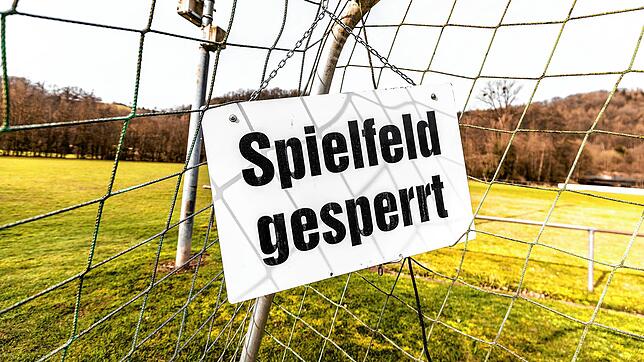 Ein verwaister Fußballplatz &ndash; mindestens bis zum kommenden Frühjahr das prägende Bild in Südbaden.