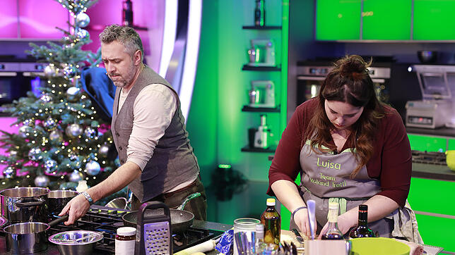 Am kommenden Mittwoch ist Luisa Zerbo bei einer "The Taste"-Sondersendung zu Weihnachten auf SAT.1 zu sehen. Unser Bild zeigt die ...