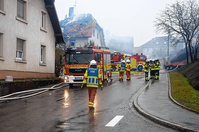 Bild 22: Brand im Sägewerk: Bilder vom Einsatz in Murg-Hänner