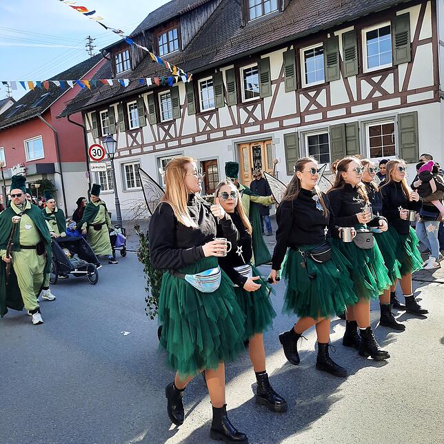 Bild 24: Bermatingen: Die Bilder-Highlights des ausgelassenen Umzugs und der Narrenolympiade!