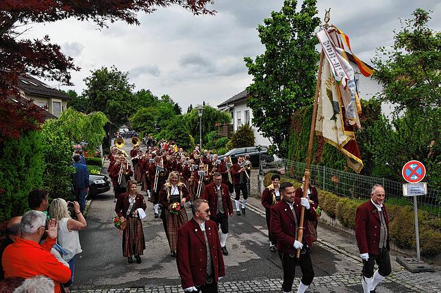 Bild 28: Der Musikverein Riedheim veranstaltet den Pfingstmusikfest Jubiläumszug – das sind die besten Bilder